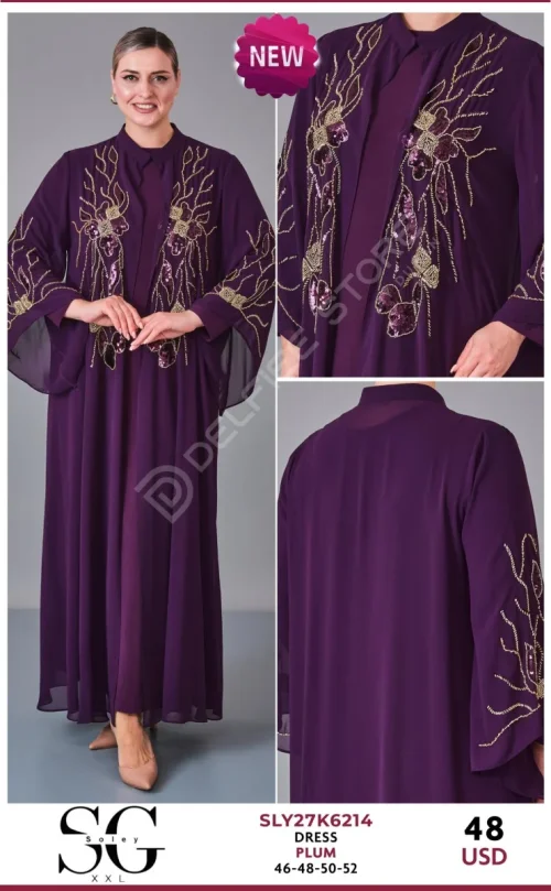 Платье JARRIVEE (Purple, модель SLY27K6214) оптом