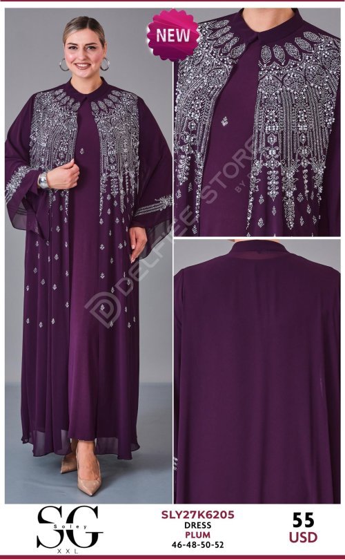 Платье JARRIVEE (Purple, модель SLY27K6205) оптом