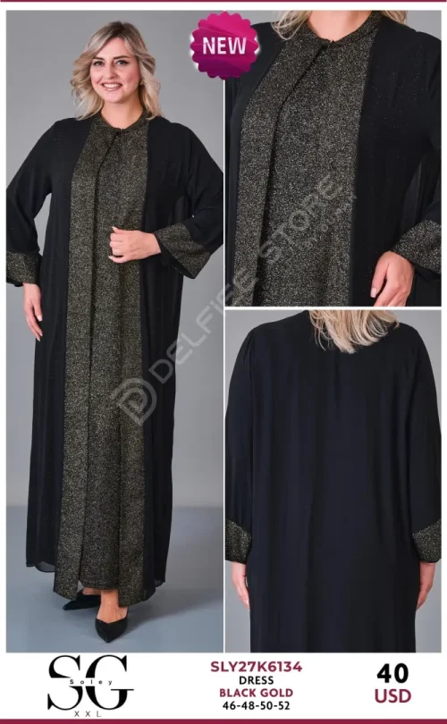 Платье JARRIVEE (Black, модель SLY27K6134) оптом