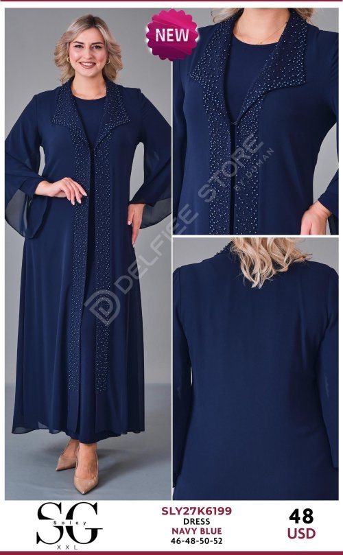 Платье JARRIVEE (Navy, модель SLY27K6199) оптом