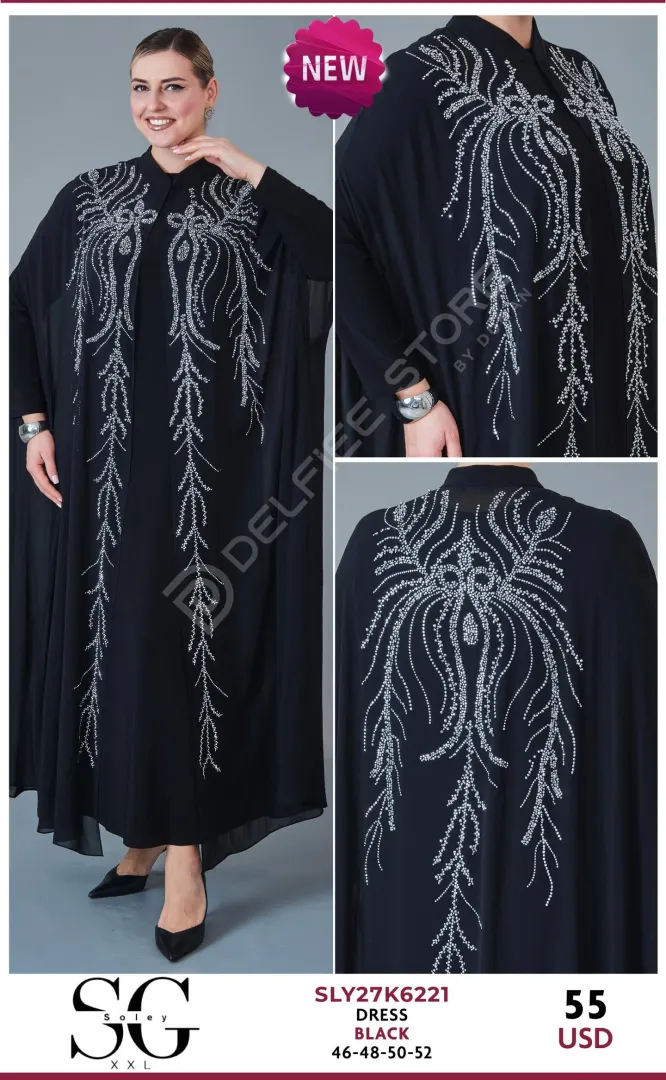 Платье JARRIVEE (Black, модель SLY27K6221) оптом