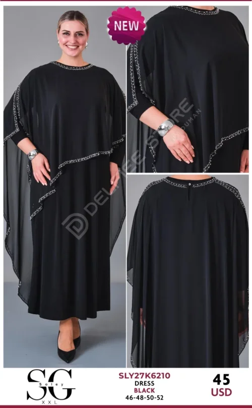 Платье JARRIVEE (Black, модель SLY27K6210) оптом