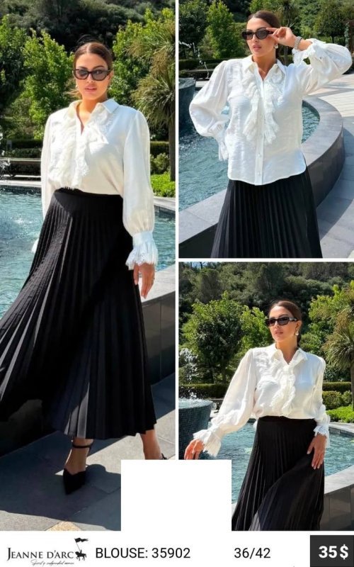 Блузка JEANNE D’ARC (Not specified, модель 35902) оптом