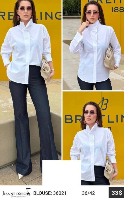 Блузка JEANNE D’ARC (Not specified, модель 36021) оптом