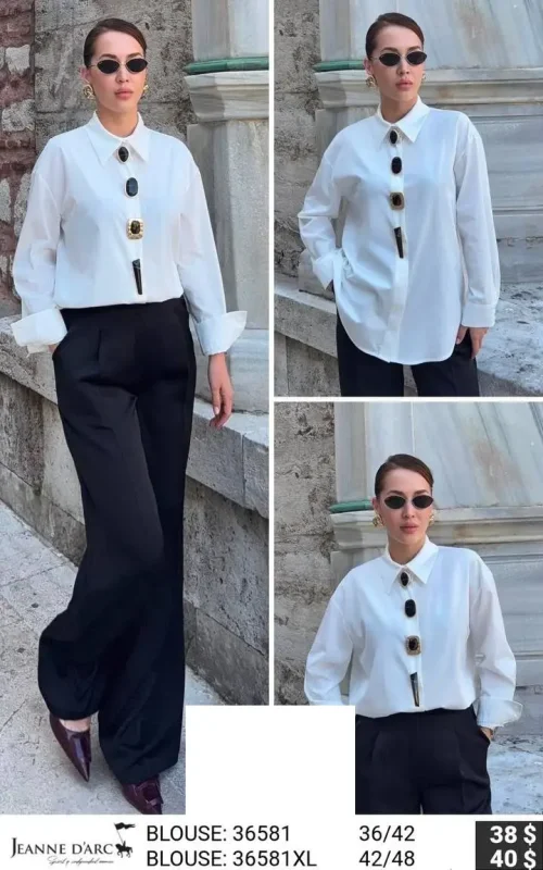 Блузка JEANNE D’ARC (Not specified, модель 36581XL) оптом