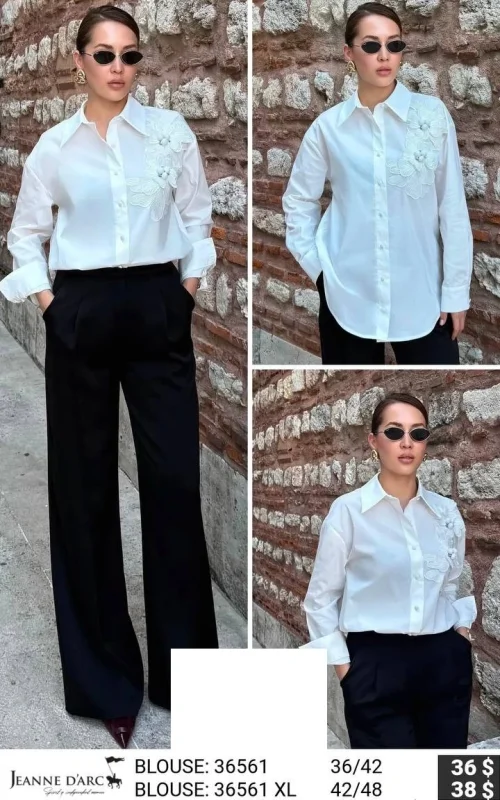Блузка JEANNE D’ARC (Not specified, модель 36561XL) оптом