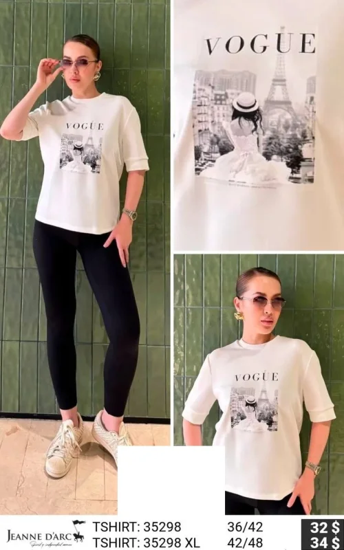 Футболка JEANNE D’ARC (Not specified, модель 35298XL) оптом