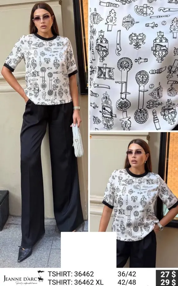 Футболка JEANNE D’ARC (Not specified, модель 36462XL) оптом