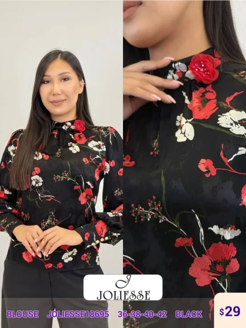 Блузка JOLIESSE (Black, модель JOLIESSE1) оптом