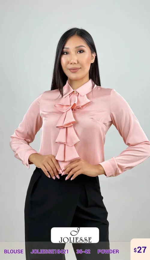 Блузка JOLIESSE (Pink, модель JOLIESSE18421) оптом