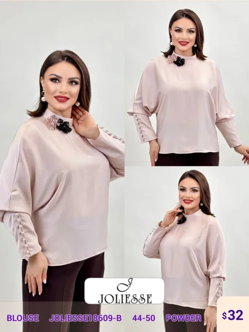 Блузка JOLIESSE (Pink, модель JOLIESSE1) оптом