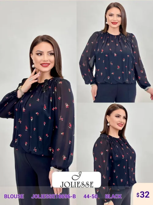 Блузка JOLIESSE (Black, модель JOLIESSE1) оптом