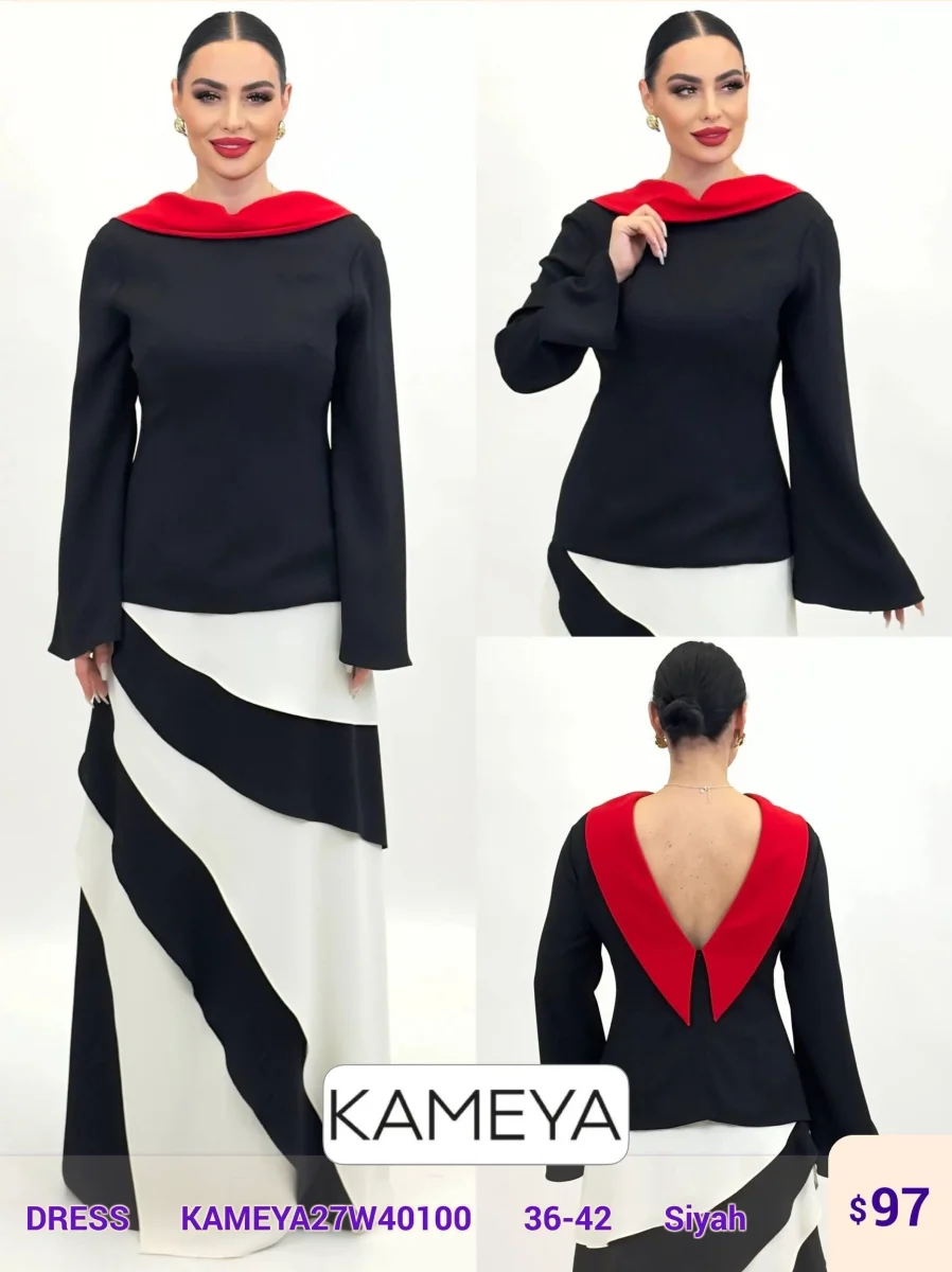 Платье KAMEYA (Black, модель KAMEYA27W40100) оптом