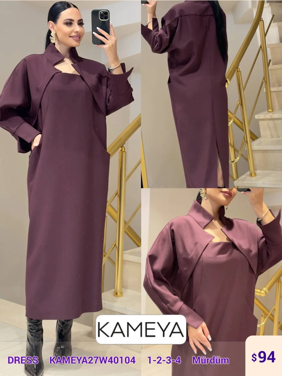 Платье KAMEYA (Purple, модель KAMEYA27W40104) оптом