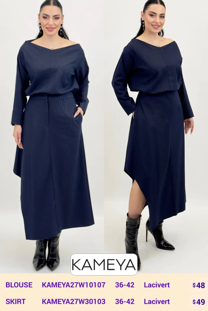 Юбка KAMEYA (Navy, модель KAMEYA27W30103) оптом