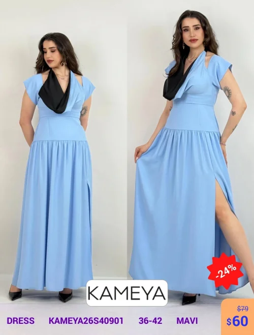 Платье KAMEYA (Синий, модель KAMEYA26S40901) оптом