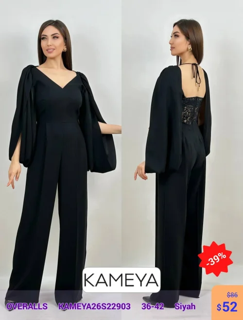Комбинезон KAMEYA (Черный, модель KAMEYA26S22903) оптом