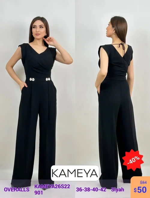 Комбинезон KAMEYA (Черный, модель KAMEYA26S22901) оптом