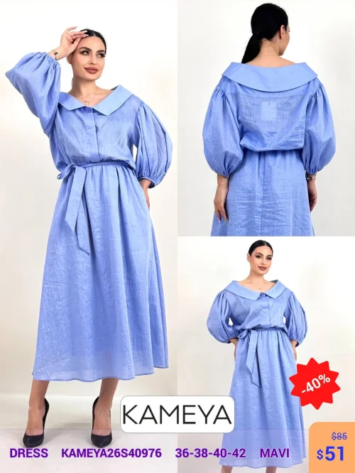 Платье KAMEYA (Синий, модель KAMEYA26S40976) оптом