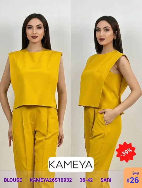 Блузка KAMEYA (модель KAMEYA26S10932) оптом