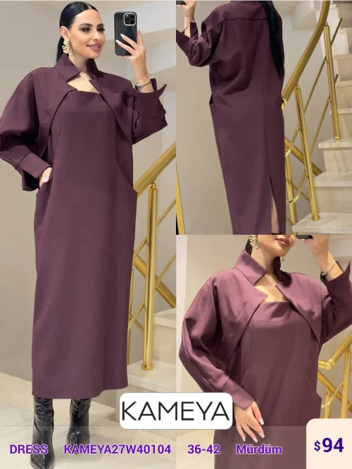 Платье KAMEYA (Purple, модель KAMEYA27W40104) оптом