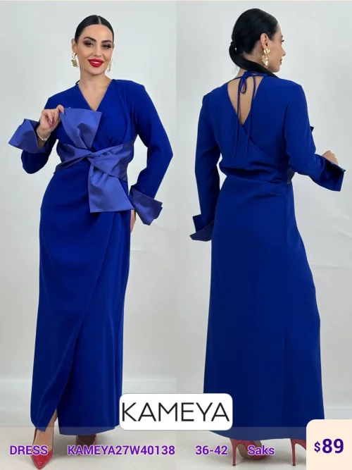 Платье KAMEYA (Синий, модель KAMEYA27W40138) оптом