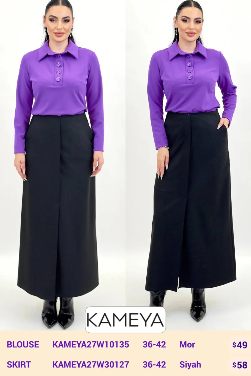 Блузка KAMEYA (Purple, модель KAMEYA27W10135) оптом