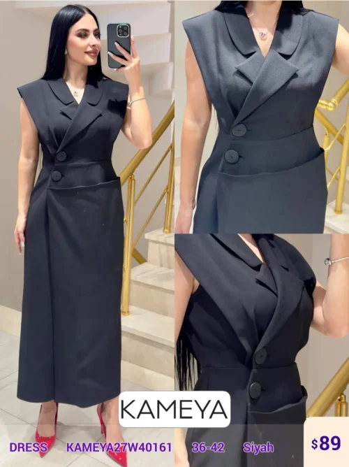 Платье KAMEYA (Black, модель KAMEYA27W40161) оптом