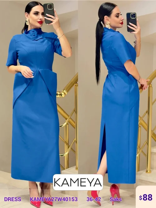 Платье KAMEYA (Blue, модель KAMEYA27W40153) оптом