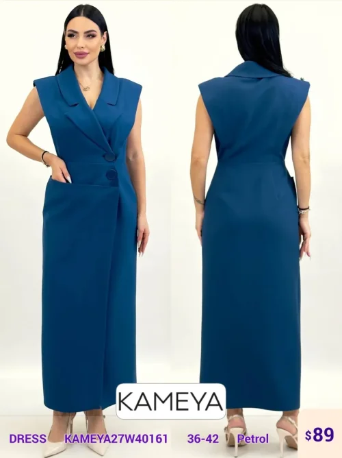 Платье KAMEYA (Turquoise, модель KAMEYA27W40161) оптом