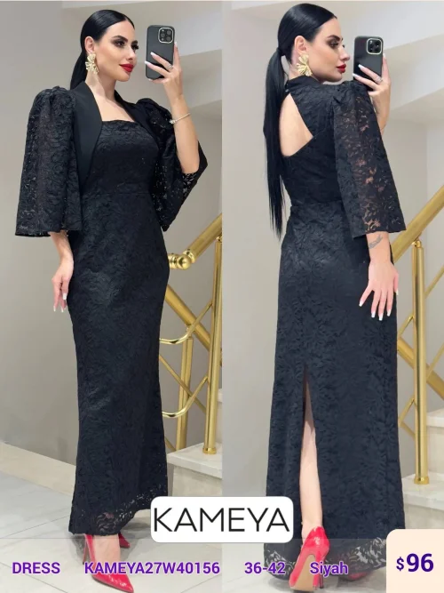 Платье KAMEYA (Black, модель KAMEYA27W40156) оптом