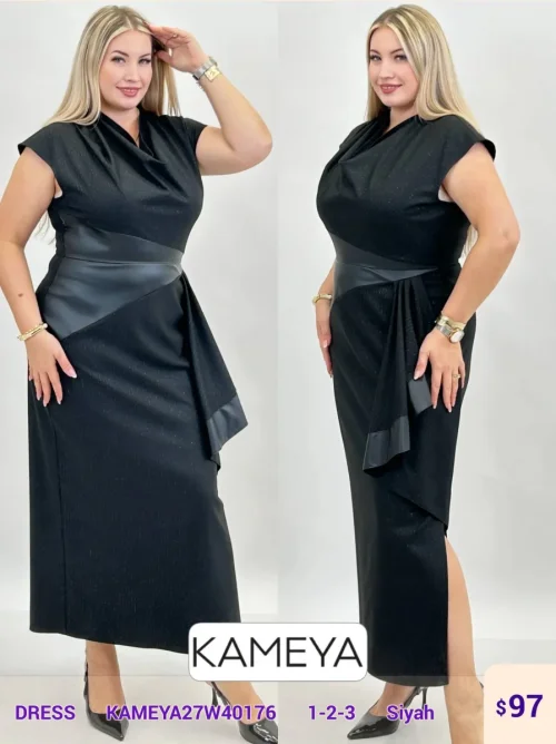 Платье KAMEYA (Black, модель KAMEYA27W40176) оптом