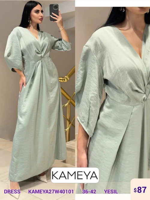 Платье KAMEYA (Green, модель KAMEYA27W40101) оптом