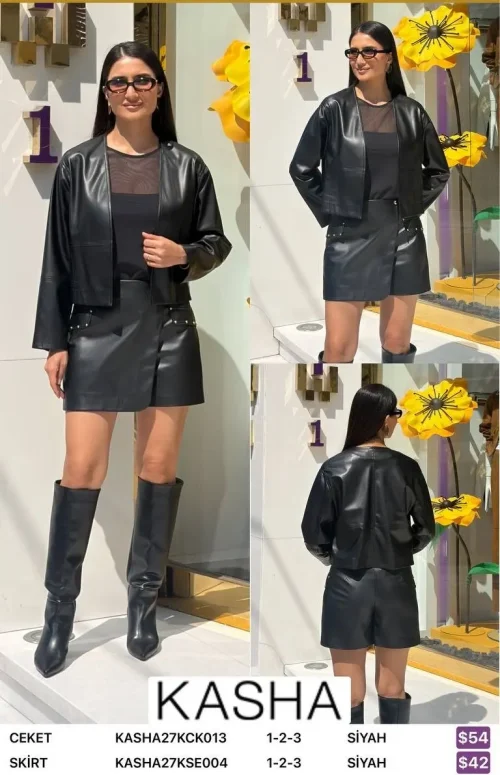 Юбка Kasha (Black, модель KASHA27KSE004) оптом