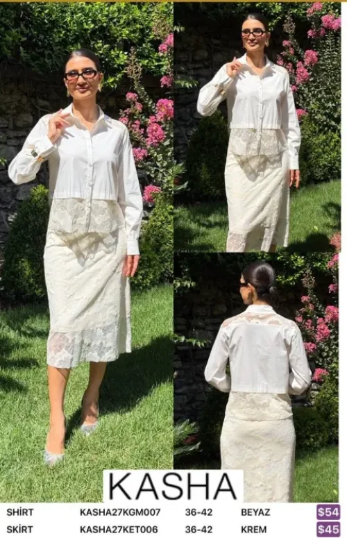 Юбка Kasha (Cream, модель KASHA27KET006) оптом
