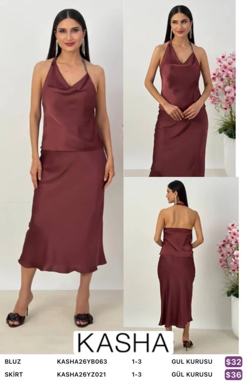 Юбка Kasha (Розовый, модель KASHA26YB063) оптом
