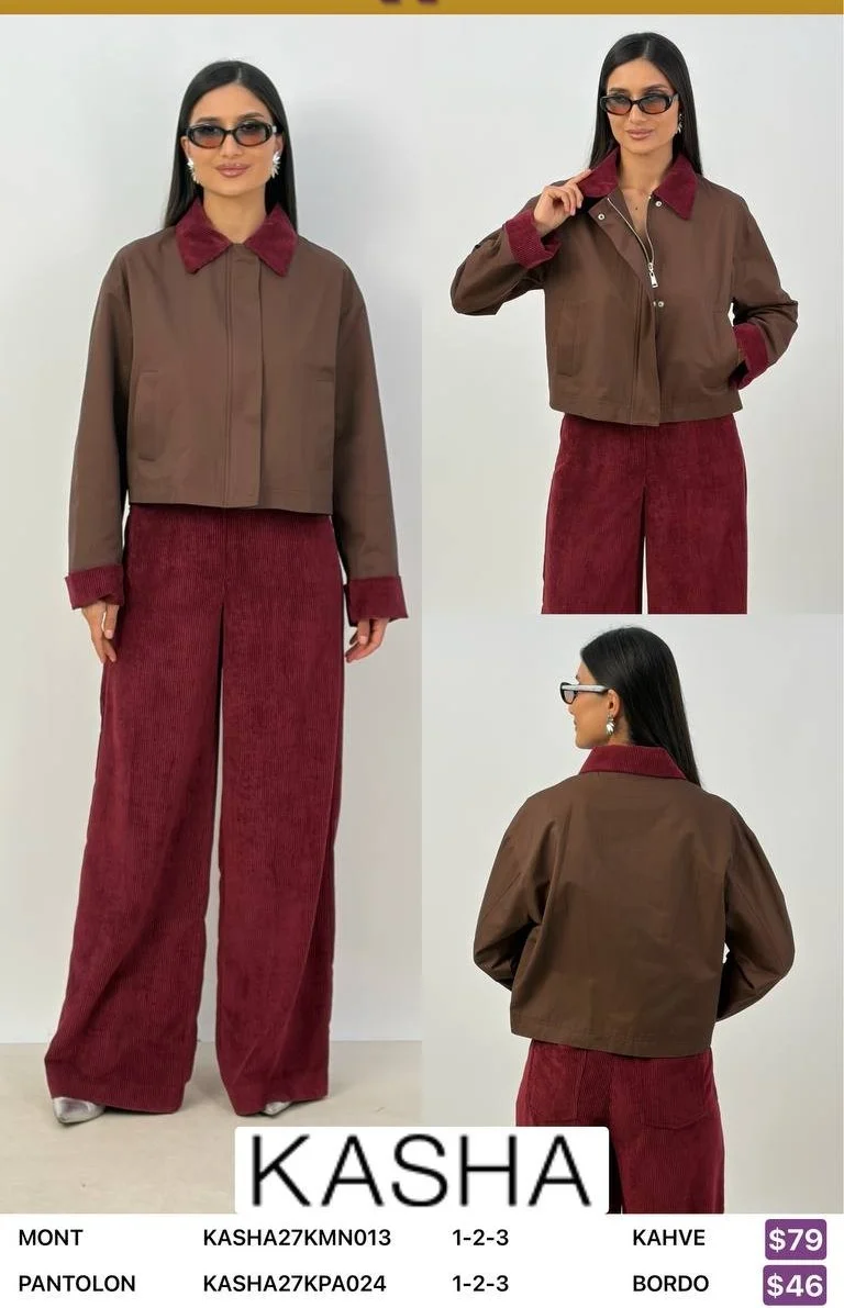 Жакет Kasha (Brown, модель KASHA27KMN013) оптом