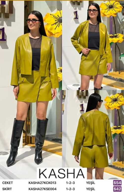 Юбка Kasha (Green, модель KASHA27KSE004) оптом