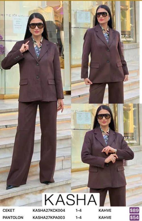 Жакет Kasha (Brown, модель KASHA27KCK004) оптом
