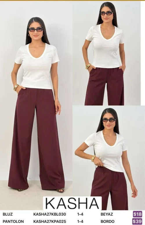 Блузка Kasha (White, модель KASHA27KBL030) оптом