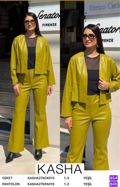 Жакет Kasha (Green, модель KASHA27KCK013) оптом