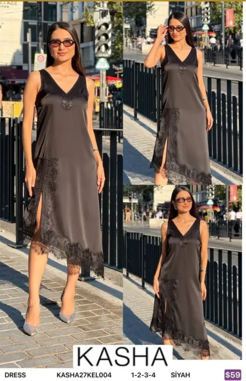 Платье Kasha (Black, модель KASHA27KEL004) оптом