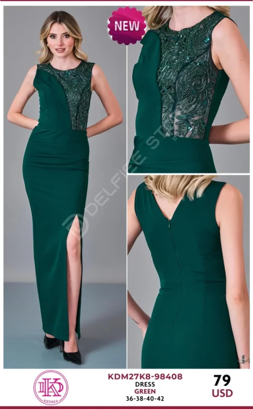 Платье KEDMA (Green, модель KDM27K8-98408) оптом