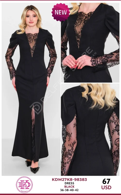 Платье KEDMA (Black, модель KDM27K8-98383) оптом