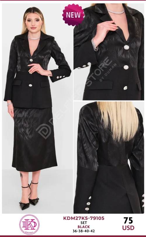 Костюмы и комплекты KEDMA (Black, модель KDM27K5-79105) оптом