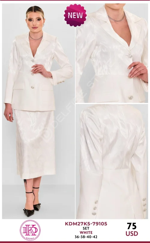 Костюмы и комплекты KEDMA (White, модель KDM27K5-79105) оптом