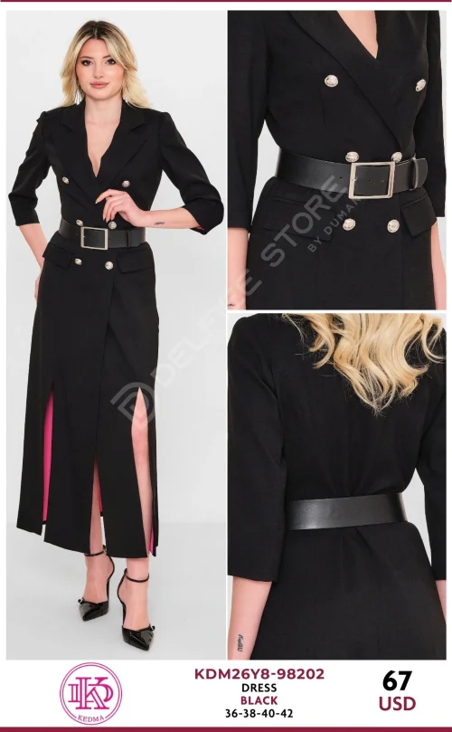 Платье KEDMA (Black, модель KDM26Y8-98202) оптом