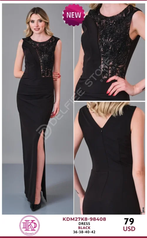 Платье KEDMA (Black, модель KDM27K8-98408) оптом