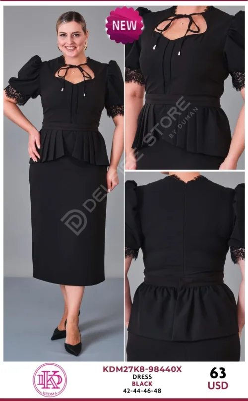 Платье KEDMA (Black, модель KDM27K8-98440X) оптом