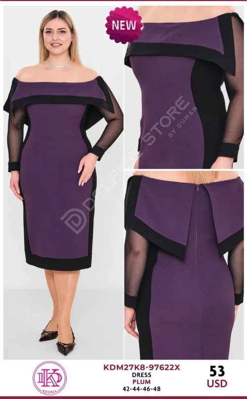 Платье KEDMA (Purple, модель KDM27K8-97622X) оптом